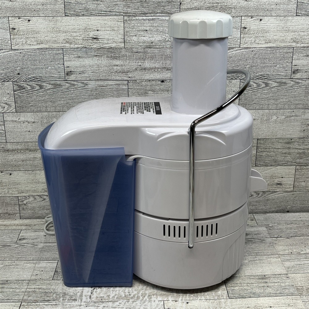 Jack Lalanne Power Juicer CL-003AP Pulp Extractor White Tested