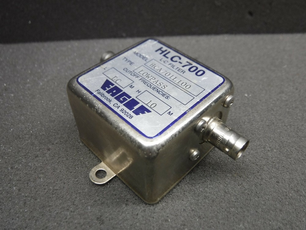 Eagle, Model: HCA701L100, P/N: HLC-700 L-C, Filter Lowpass (Used)
