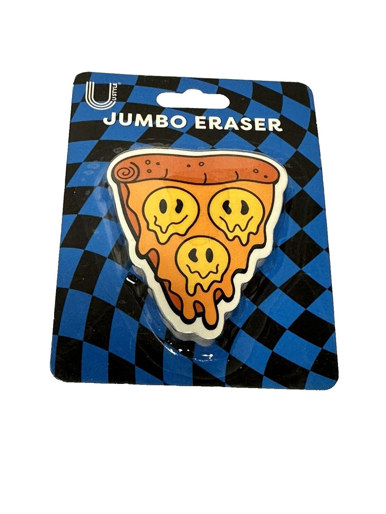 jumbo pencil eraser pizza