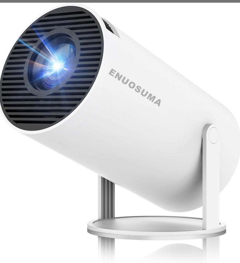 Mini Projector, Support 4K 1080P Portable Projector With Dual Band