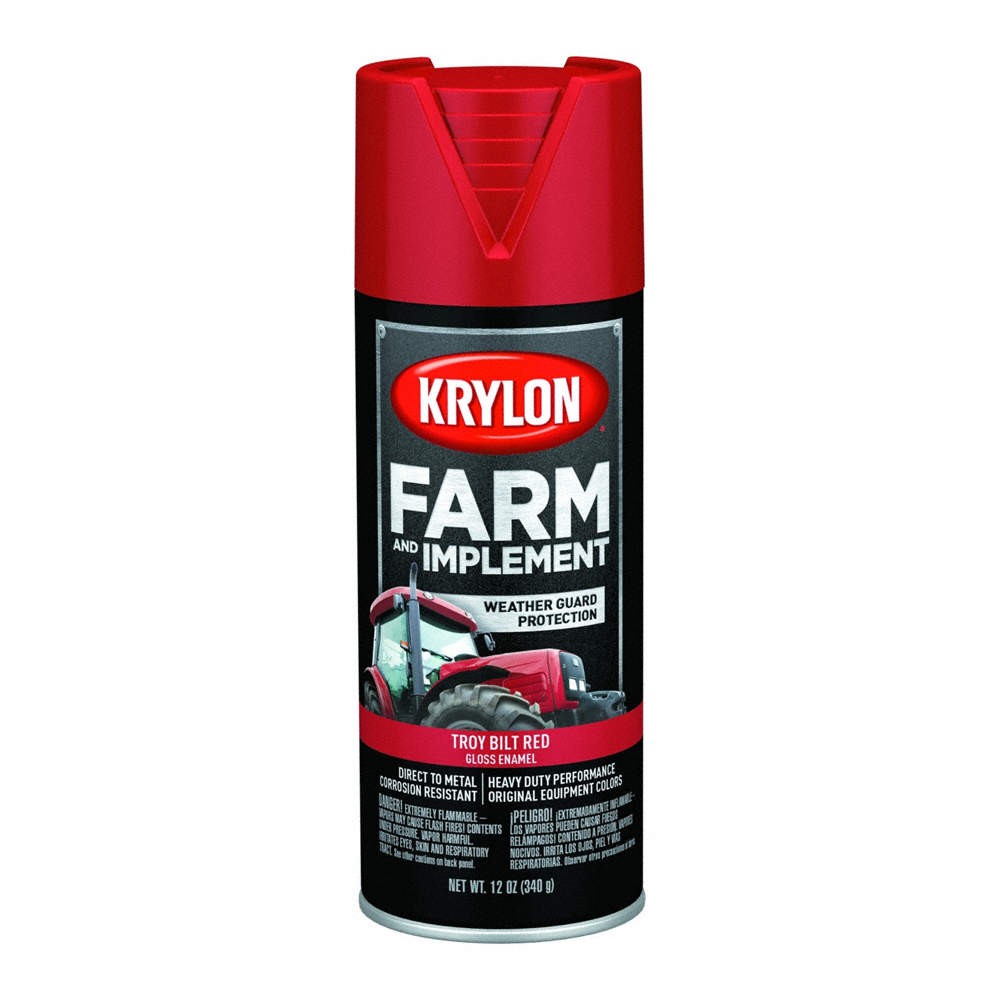 KRYLON  Farm + Implement  Spray Enamel, 12 oz. 833ZR1