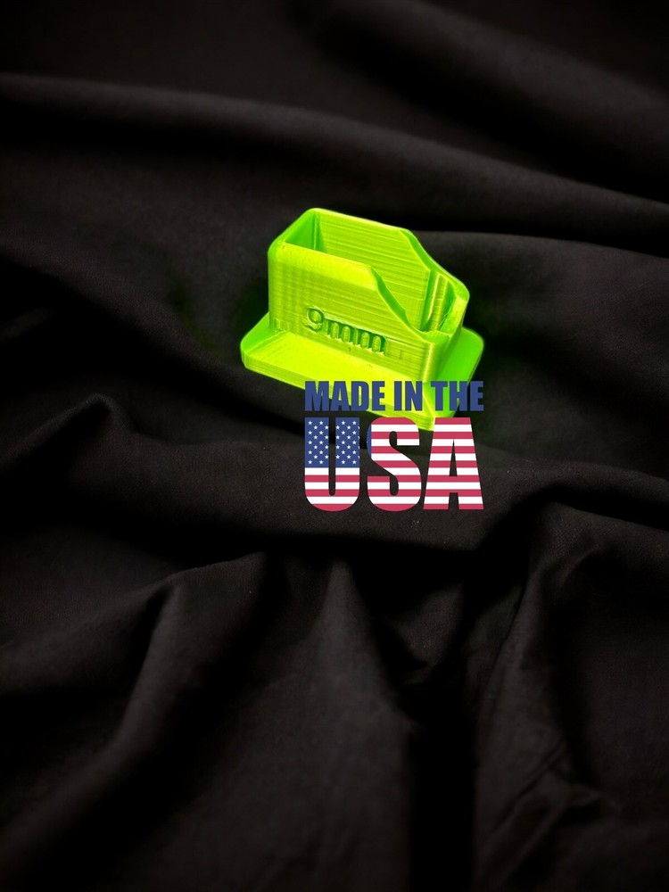 Smith & Wesson M&P Shield 9mm EZ Speed loader Lime Green Speedloader Mag Loader