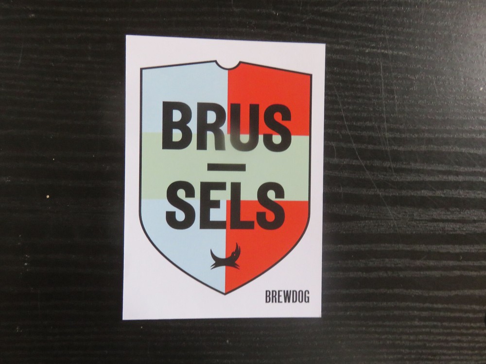 Brewdog  Brussels Postcard