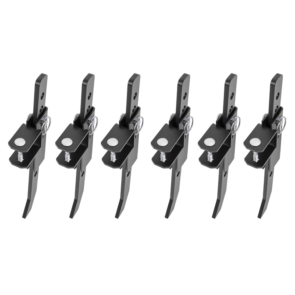 For ATV UTV Chisel Plow Implement Scarifier W/6 Independently Adjustable Chisels