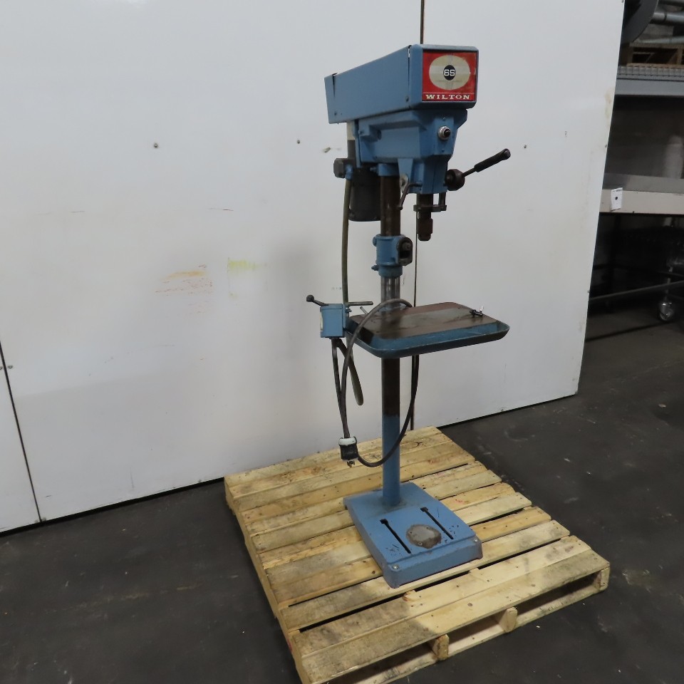 Wilton 6S 1HP 15" Floor Model Reversing Drill Press 230V 3PH Variable Speed