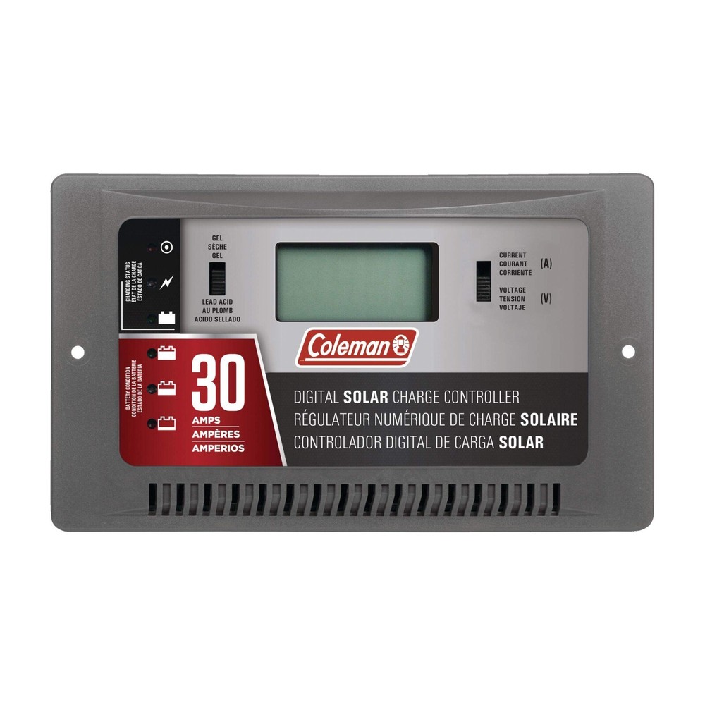 Coleman PWT 68032 12 Volt 30 Amp Digital Solar Charge Charging Controller