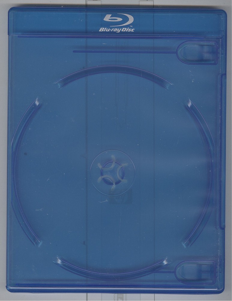 NEW Replacement Standard 12mm 2-Disc Blu-ray Case with Outer Sleeve