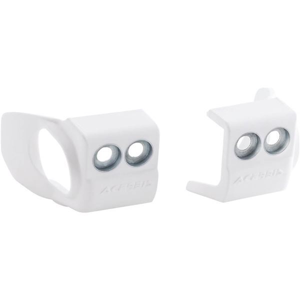 Acerbis Fork Shoe Protectors - White - 270972-0002