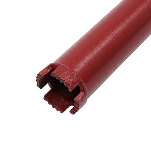 38*470mm Red Wet Core Drill Bit For Concrete Diamond Core Drill Core Bits