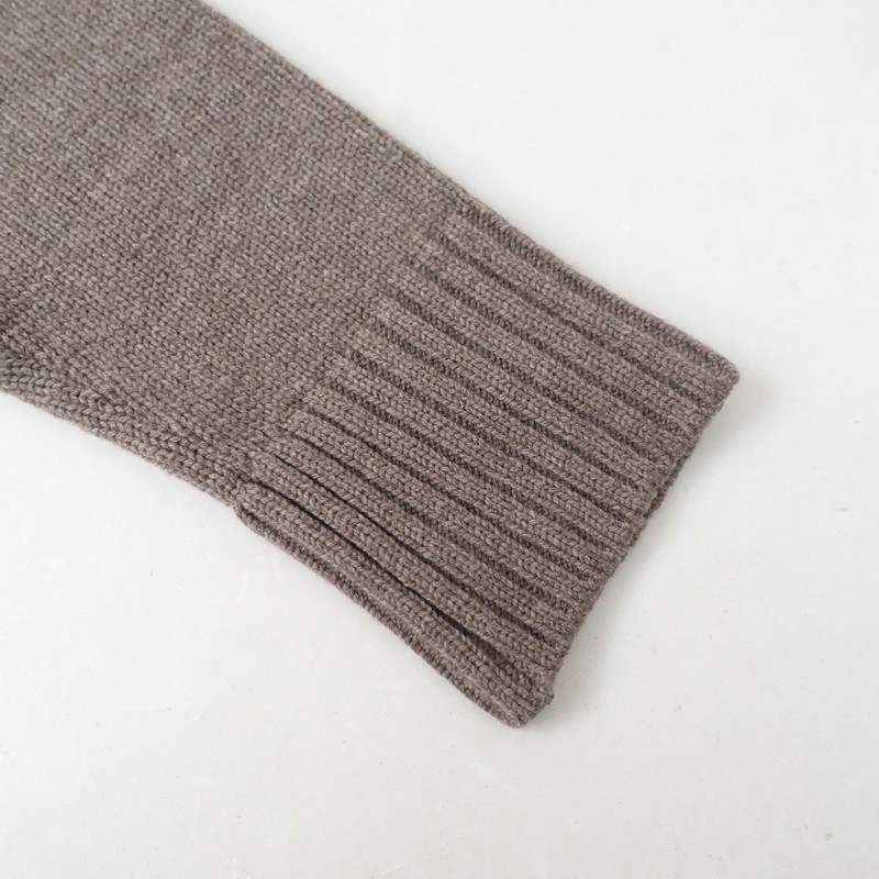 MICA&DEAL Wool High-Neck Knit Pullover (Size F)