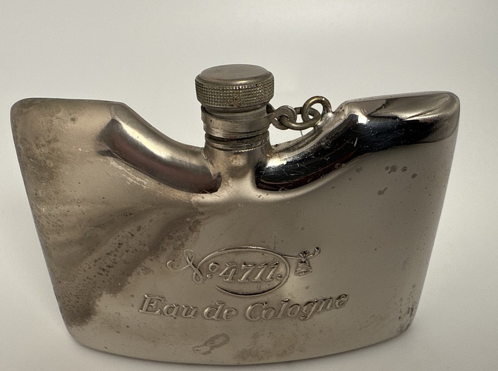 Vintage Perfume Bottle Sterling Silver