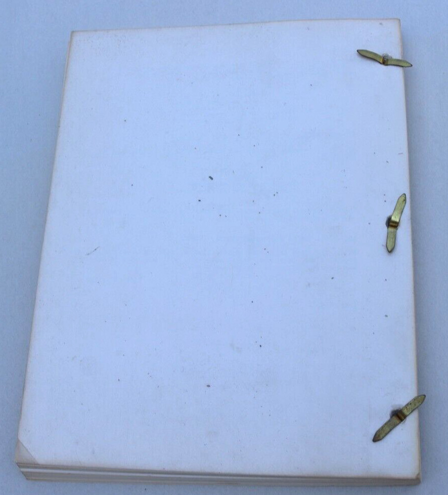 RARE 1987 THE DOME BY JOHN VINCENT CURTIS ORIGINAL MOVIE SCRIPT FIRST DRAFT