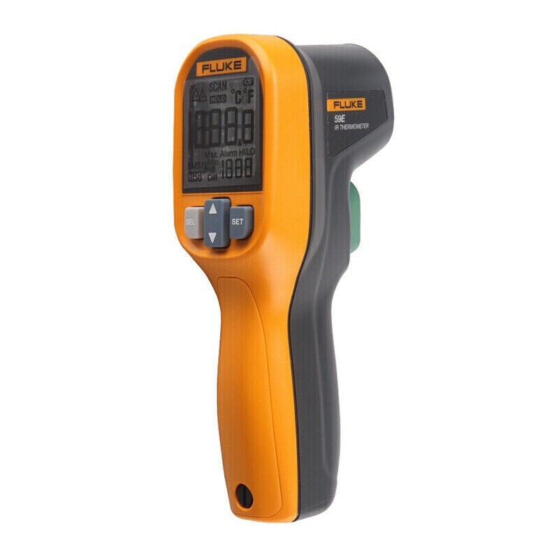 Fluke 59E Infrared Thermometer Mini IR Thermometer Tester + bag