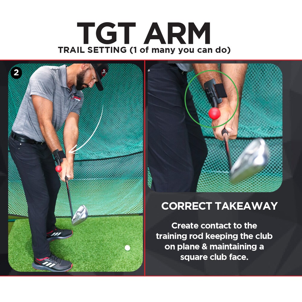 Total Golf Trainer Arm | TGT ARM | Golf Swing Training Aid