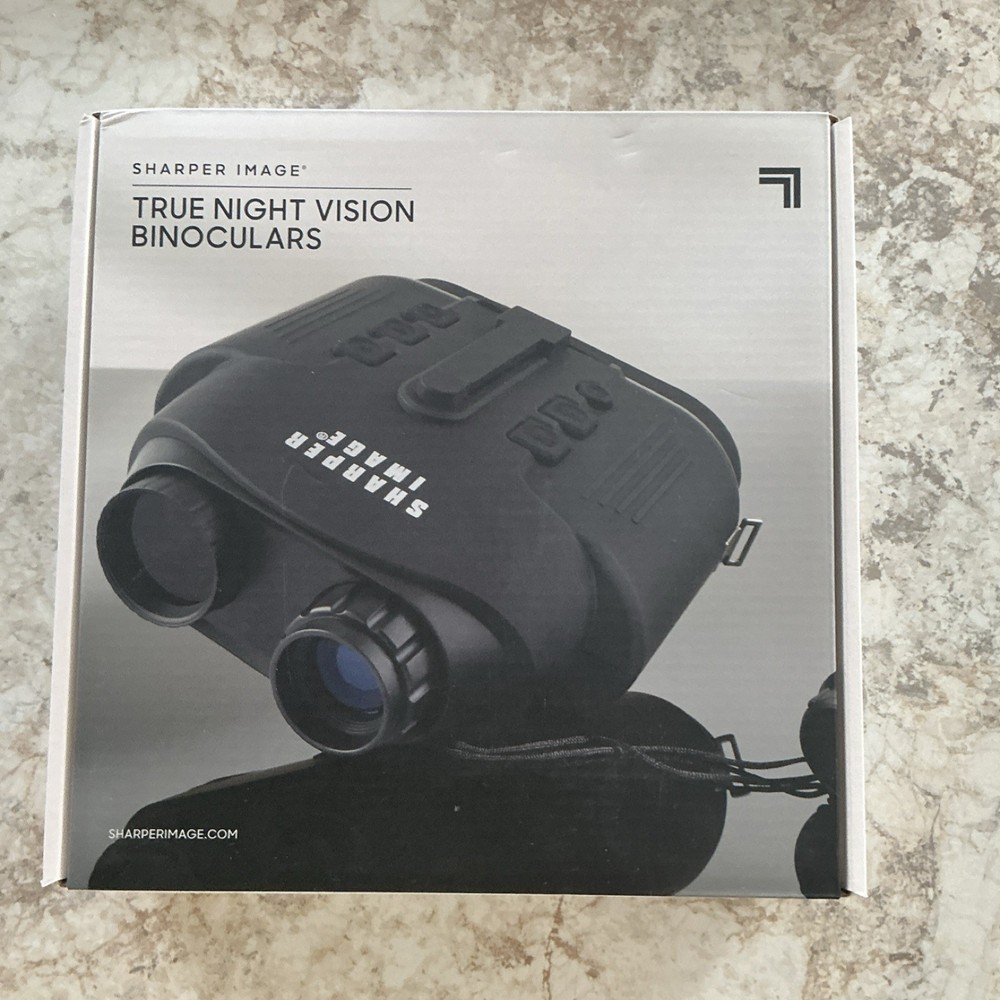 Sharper Image True Night Vision Binoculars Black Model 206647-01