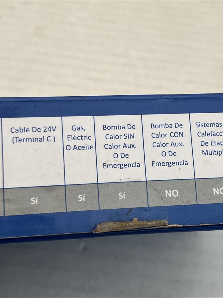 SW701 Digital Thermostat with Large LCD Display Non-Programmable Single Stage