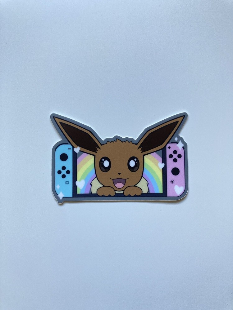 Pokemon Eevee Switch Game Sticker
