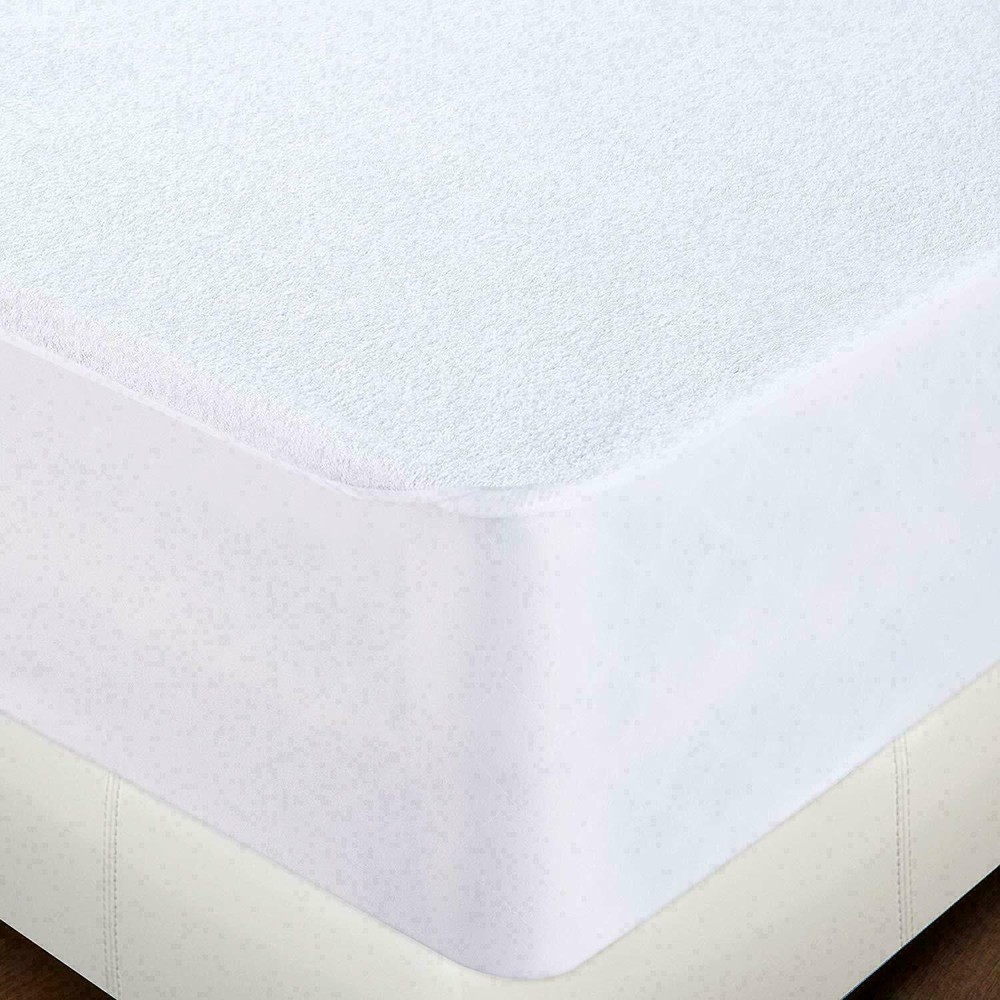 Vinyl Mattress Protector-Waterproof & Dust Mite Proof Durable Cover- Full Size