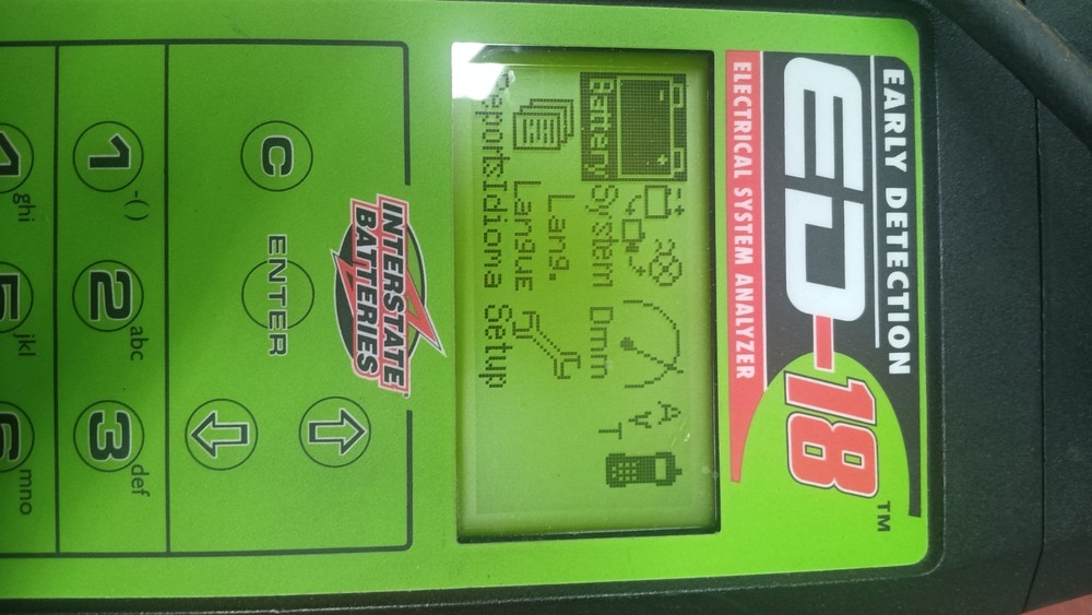 ED-18 Battery Tester and analyzer, Refurbished with great condition