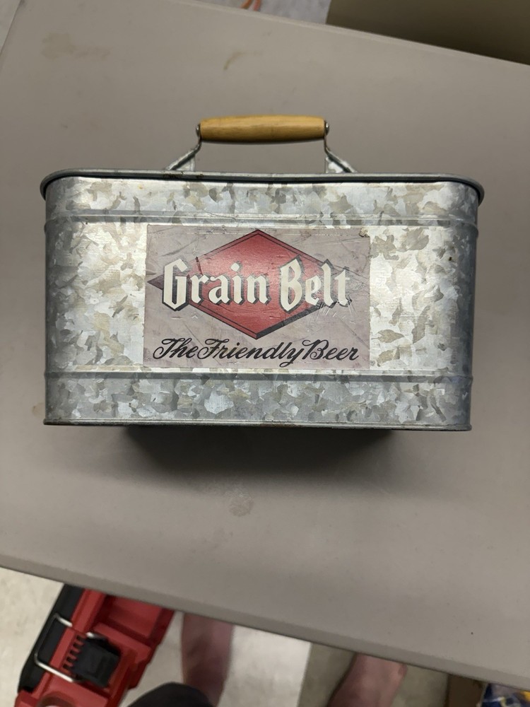 Vintage Grain Belt Beer Beer Caddy