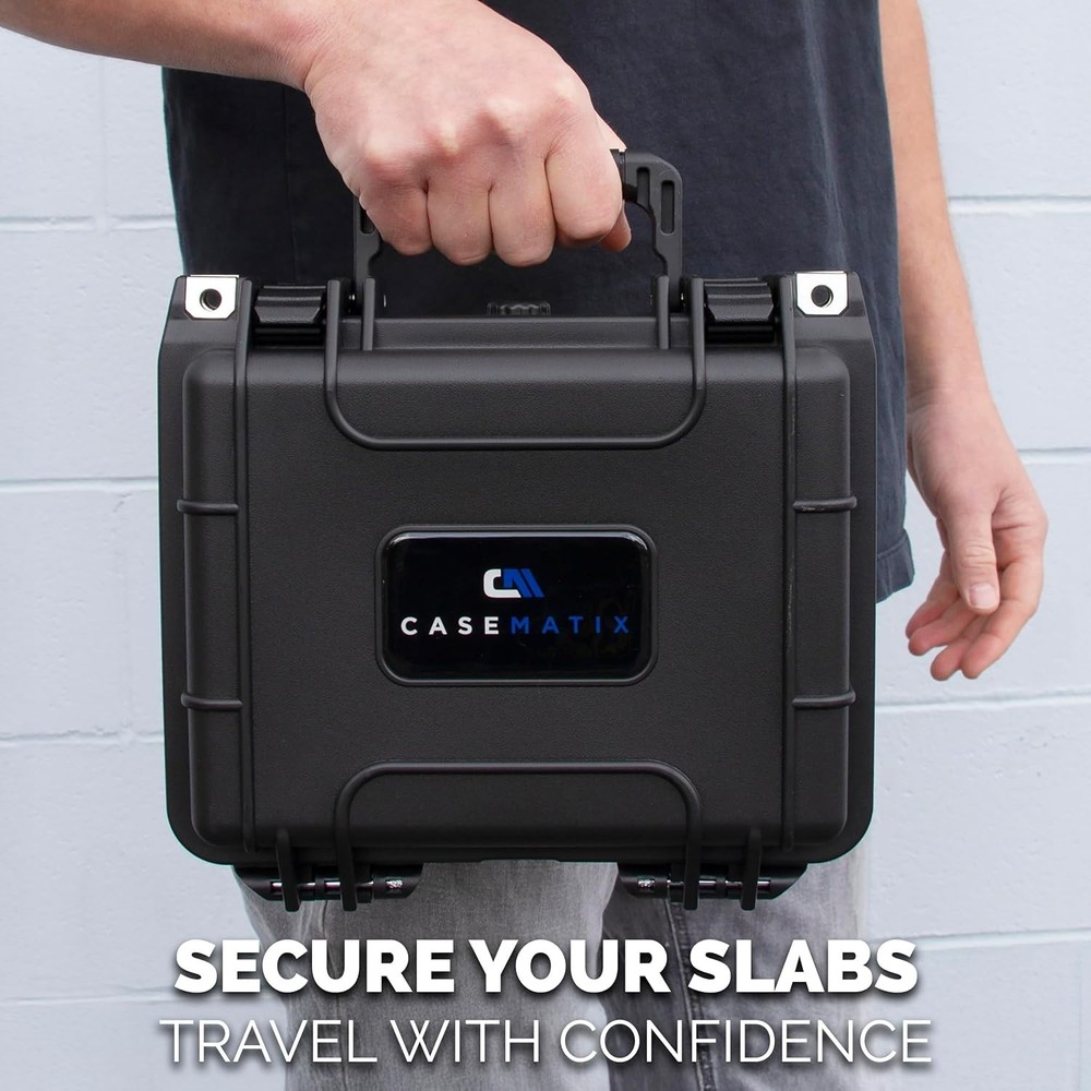 Crushproof Card Container with Dividers
