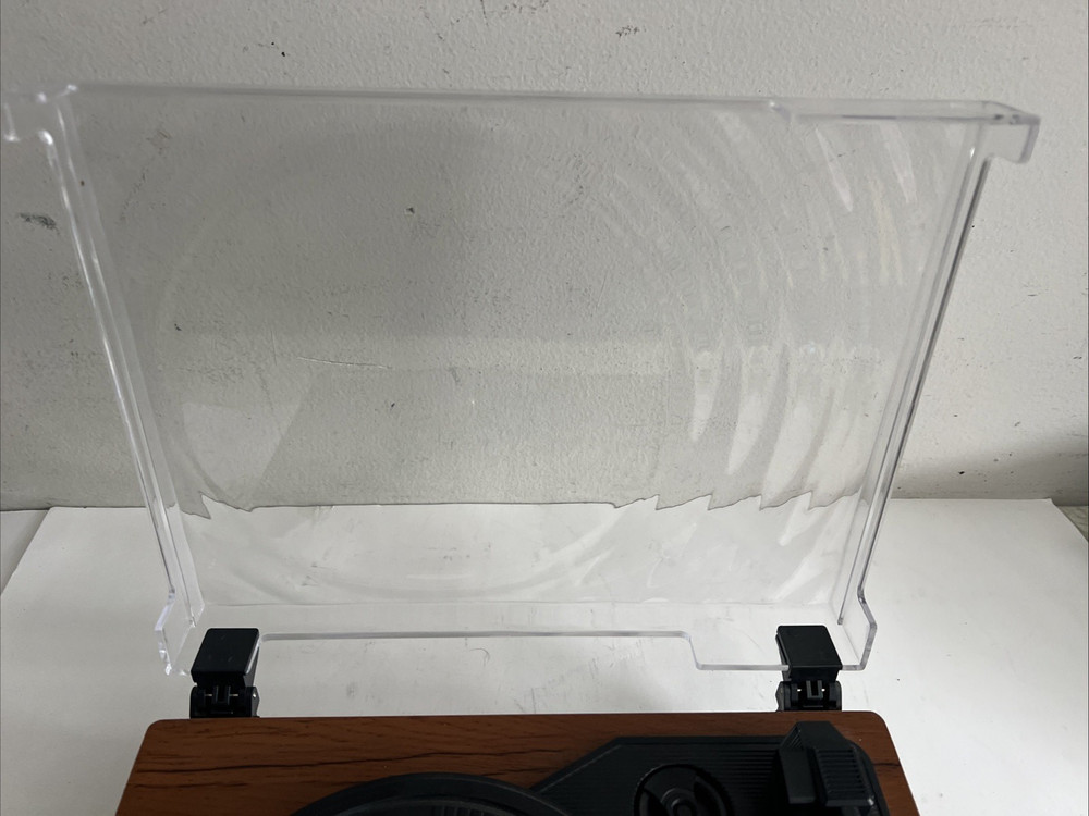 Udreamer Bluetooth Record Player Turntable 3 Speed Mahogany Tested