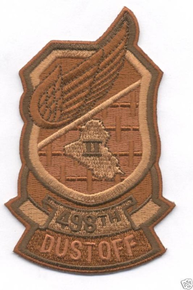 498th MED CO (AA) DUST OFF desert patch