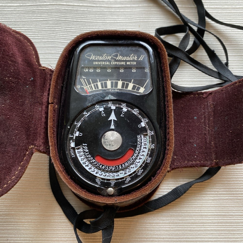 Westin Master II Universal Exposure Meter Leather  CaseVintage