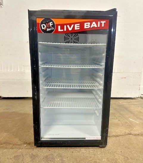 "DISPLAY COOLER SC98" COUNTERTOP LED LIGHTED DISPLAY COOLER FOR LIVE BAIT