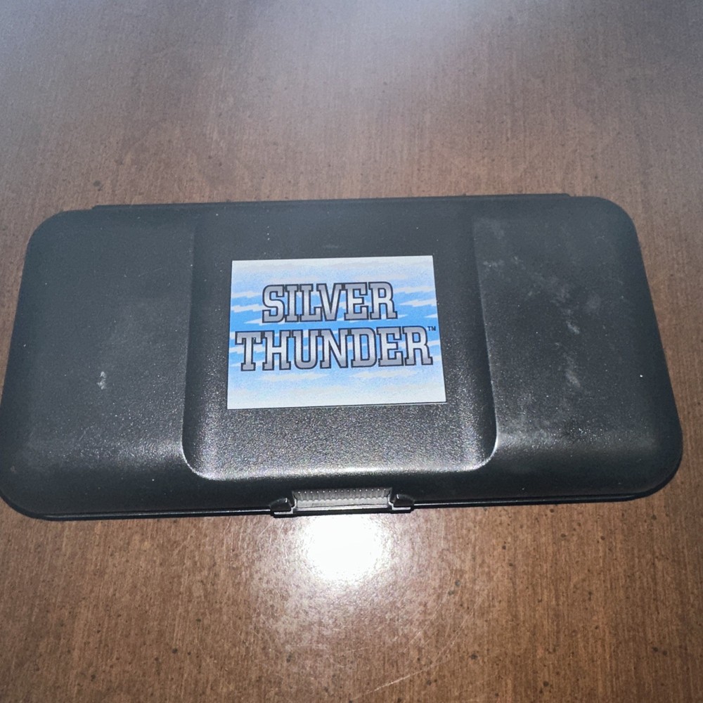 Silver Thunder Soft Tip Darts, Knurled Band With Case