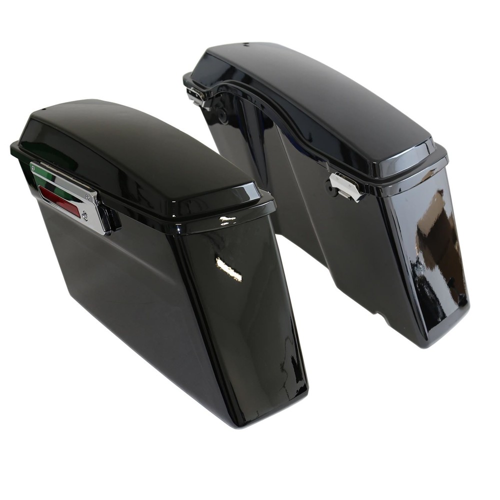 Panniers w/Locks for Harley-Davidson FLHTCU 13-13