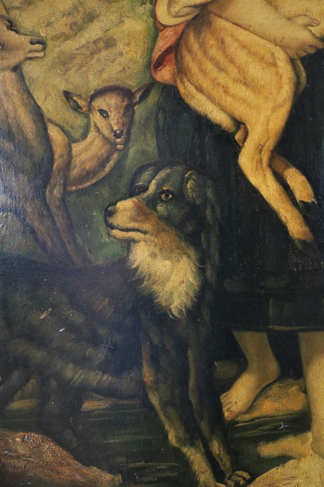 PAINTING "SHEPHERDESS"