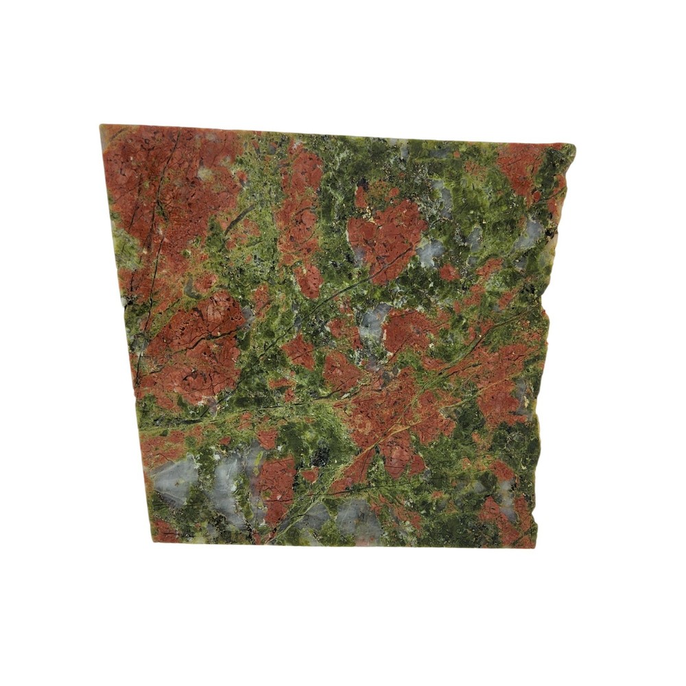 Unakite, slab, cabbing rough, #R-6028