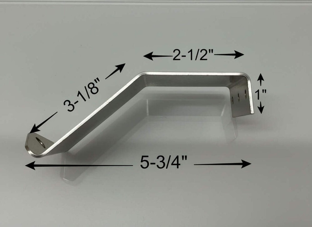 Code 3 Whelen Federal Signal - Generic Gutter Clamp Straps Set See Description