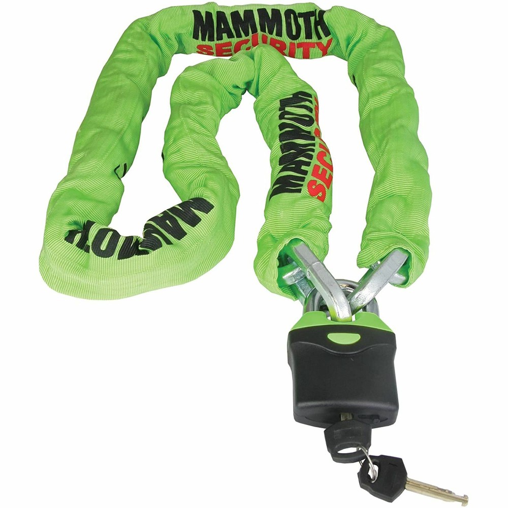 Motorcycle Chain + Padlock > Mammoth Security Lock + Chain 10mm links - 1.8m