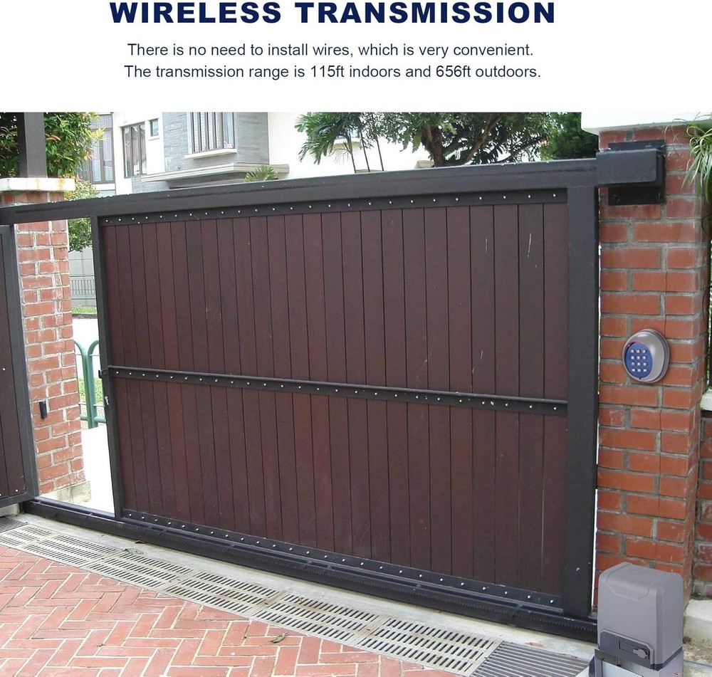Smart Wireless Keypad for Sliding Gate Opener
