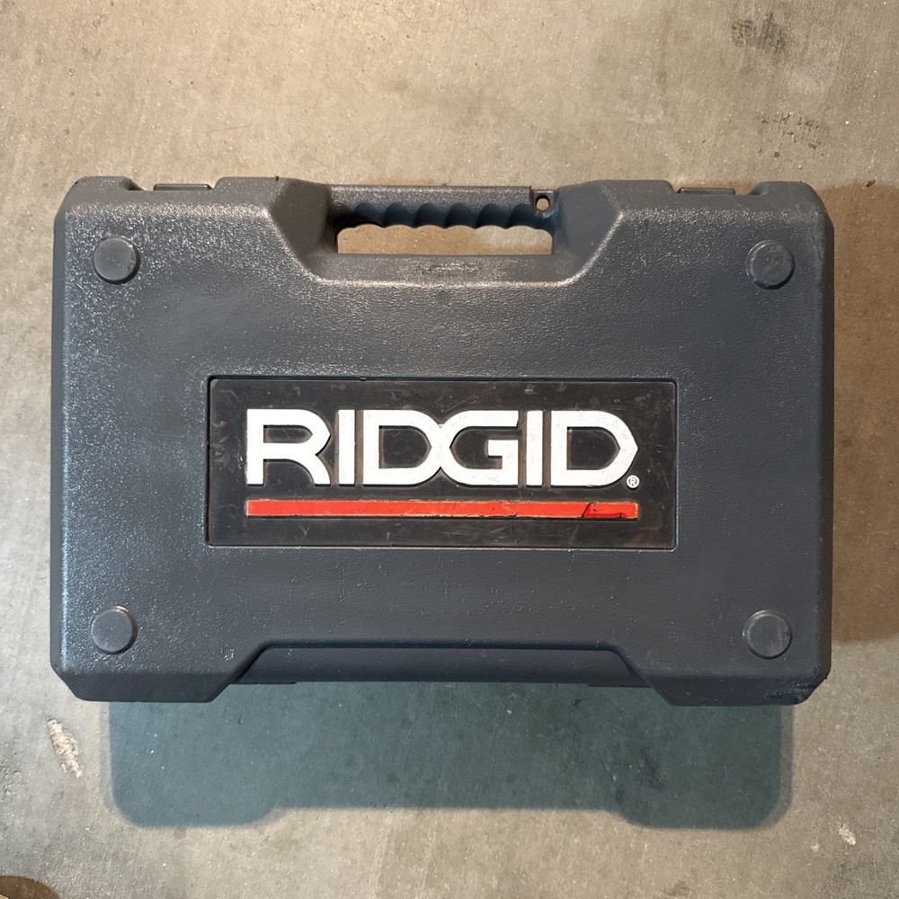 Ridgid 100-B Compact Press Tool Kit w/ 1/2”-1” Compact Jaws.