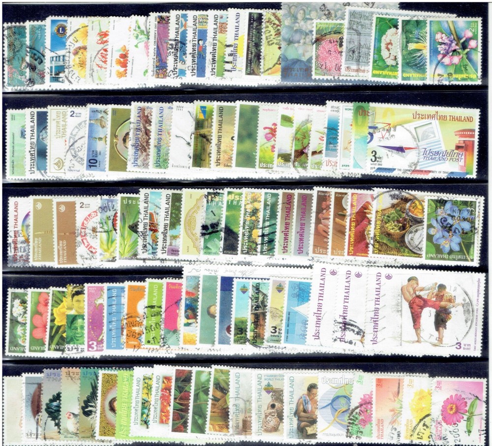 THAILAND Collection 1,500 Different (New)-W