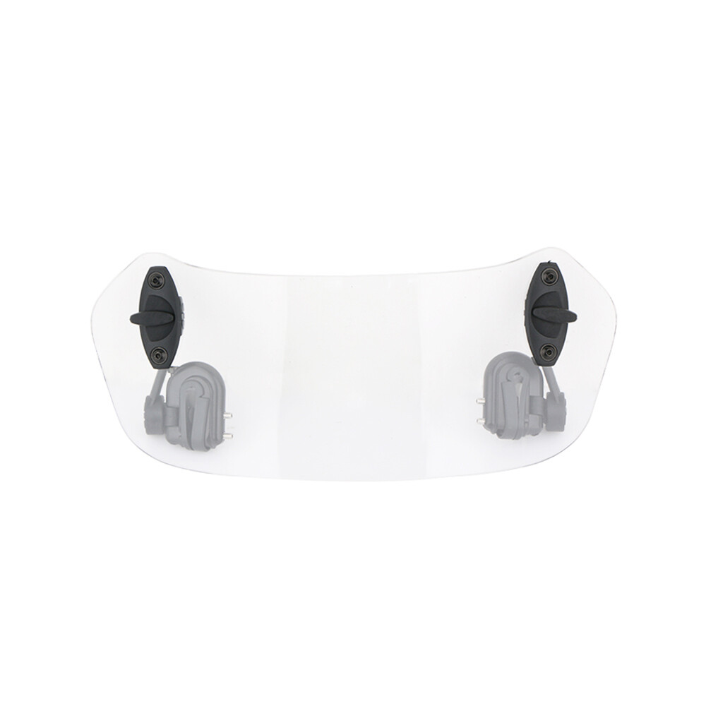 Motorcycle Universal Clip On Windshield Wind Screen Deflector Extension Spoiler