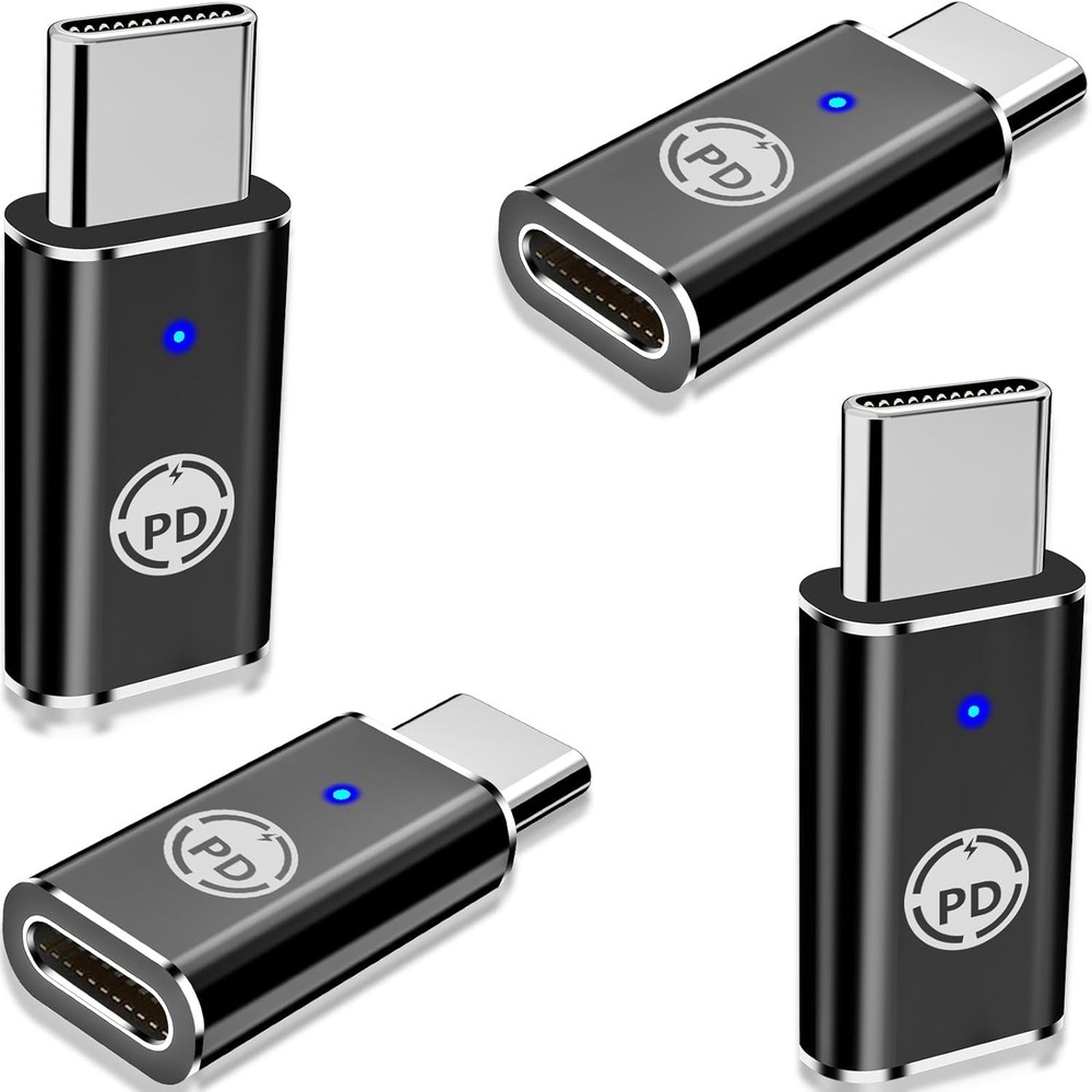 USB C Adapter Stuffcool 4Pack Lightning to Type C MFi Certified
