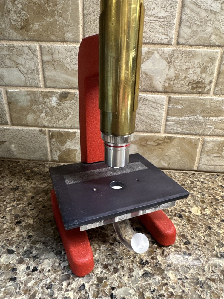 Brock Magiscope Student Microscope 5X Lens Optical Lumarod # 1