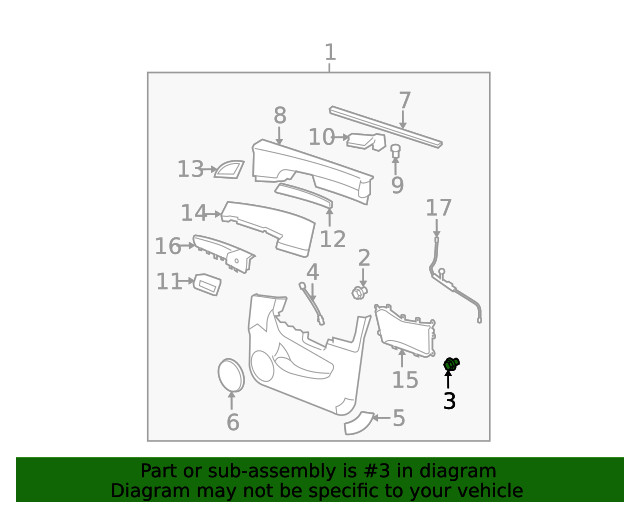 Genuine GM Multi-Purpose Retainer 94530590