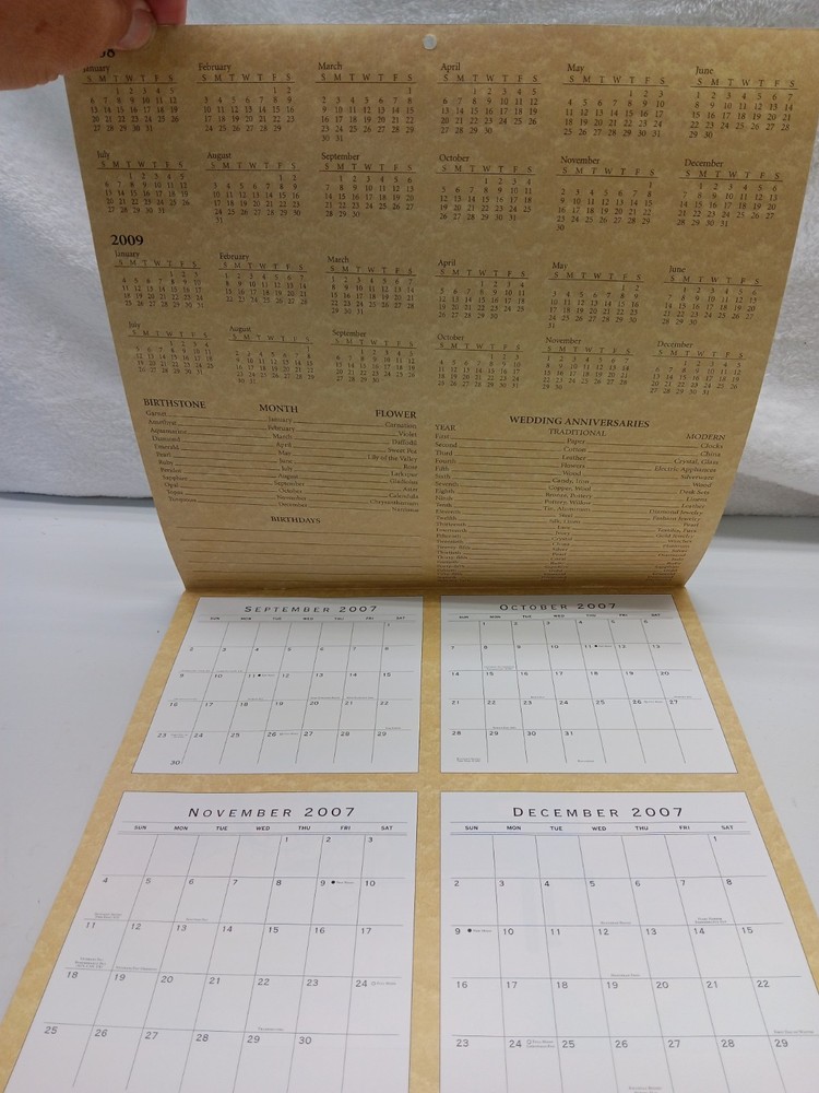Vintage Green John Deere 2008 Calender