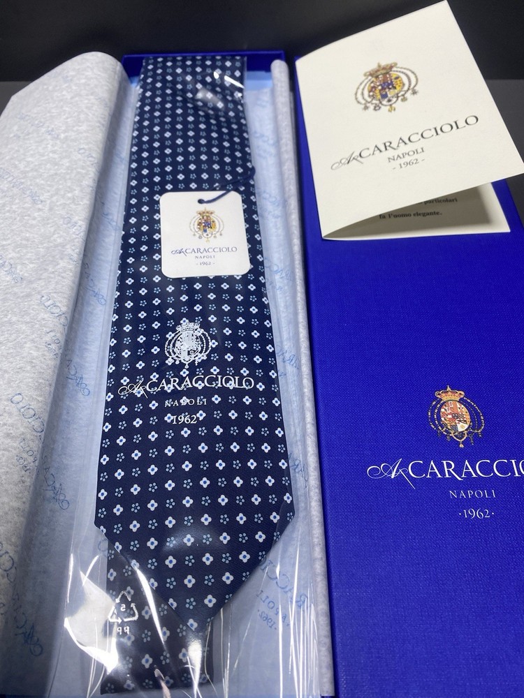 Caracciolo Tailored Tie 100% SILK