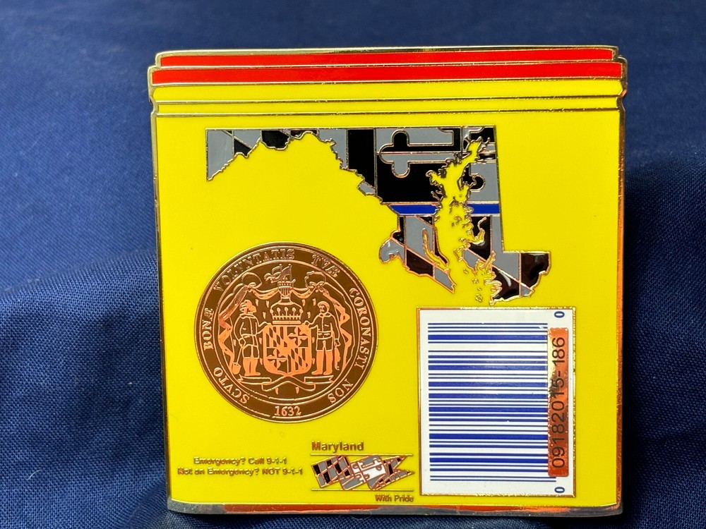 Maryland Police Challenge Coin