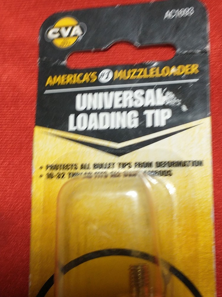 CVA UNIVERSAL LOADING TIP 10X32 #AC1693 BLACK POWDER MUZZLELOADER NOS SABOT