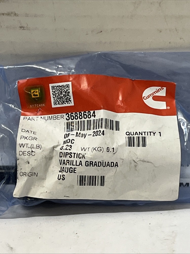 3688684 Cummins Dipstick Cummins