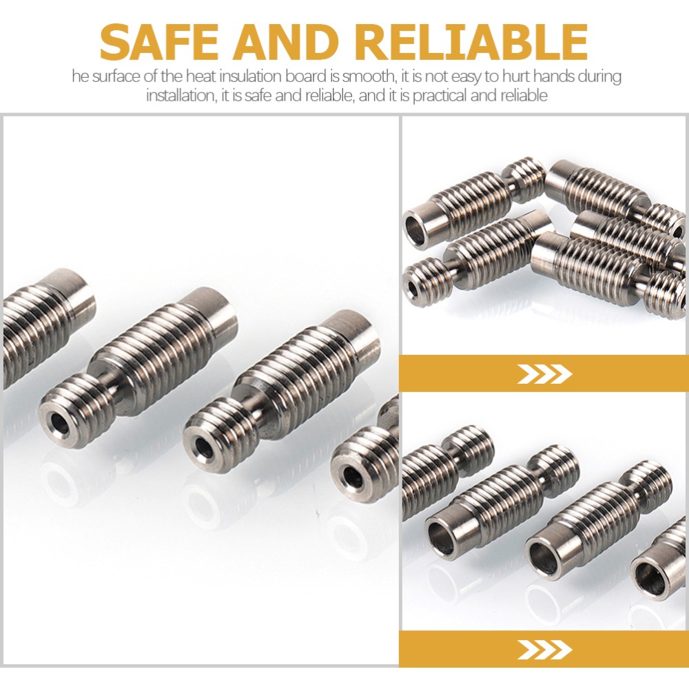 Wear-resistant Throat Tube Titanium Alloy Heatbreak Supper Smooth