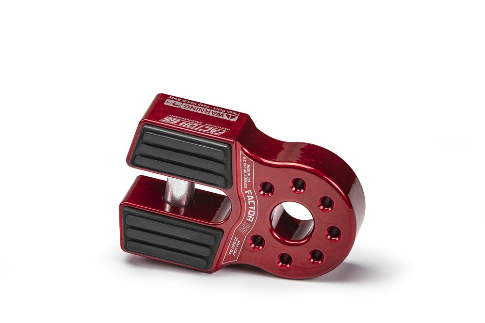 Factor 55 00050-01 Flatlink Shackle Mount - Red