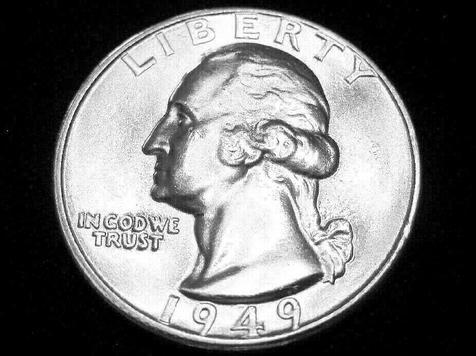 1949 Washington Quarter --- Gem Uncirculated